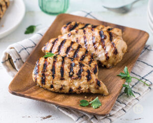 Savory grilled chicken